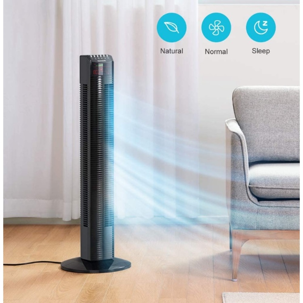 Tower fan-pick up